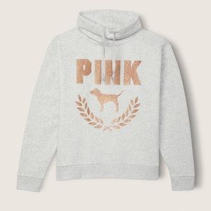 🆕 Brand New VS PINK Cowl Neck Hoodie